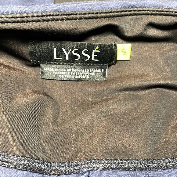 LYSSÉ cotton crop leggings in women’s size small - Picture 6 of 7